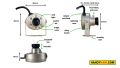 Handykam School & Research / Wildlife Auto Switching Infrared Colour Camera Kit with Mic, 20m Cable, Power Supply & Connectors (Product of UK). 