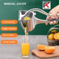 Manual Juicer Fruit Juice Squeezer Citrus Press Heavy Duty Hand Press Manual Fruit Juicer Detachable Lime Squeezer. 