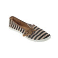 Maya Traders Brown Canvas Slip On Rubber Dye Toms For Women - B18MT. 