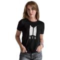 BTS T Shirt for women n girls Summer collection in stylish new printed round neck half sleeves T shirt. 