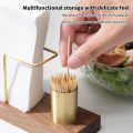 Creative Walnut Solid Wood Paper Towel Holder Desktop Storage Toothpick Holder WANNA. 