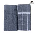 Eminence Kitchen Towel Set of 2, 50x50 Cm 100% Cotton Dishcloth/Washcloth. 