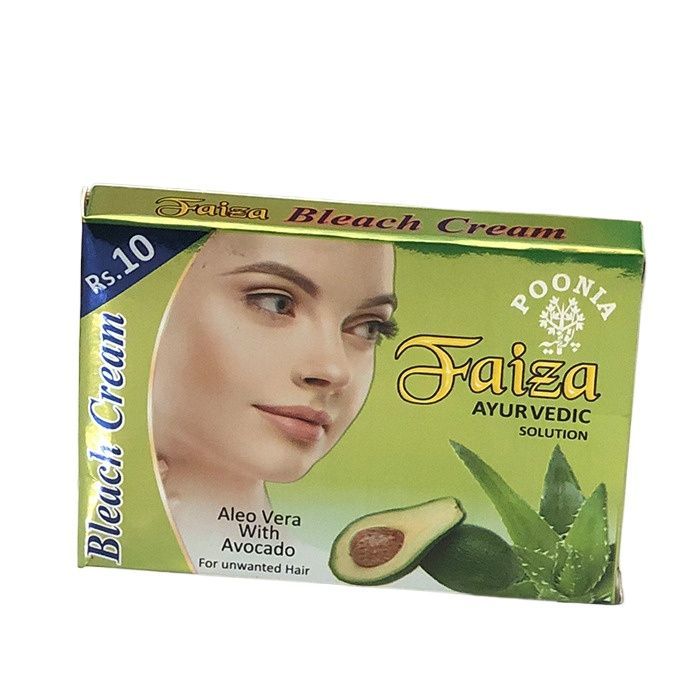 Faiza Bleach Cream Aloevera ( Mini Pack )
