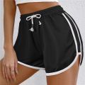 Summer fashion short women elastic waist short women loose solid soft cotton casual short. 