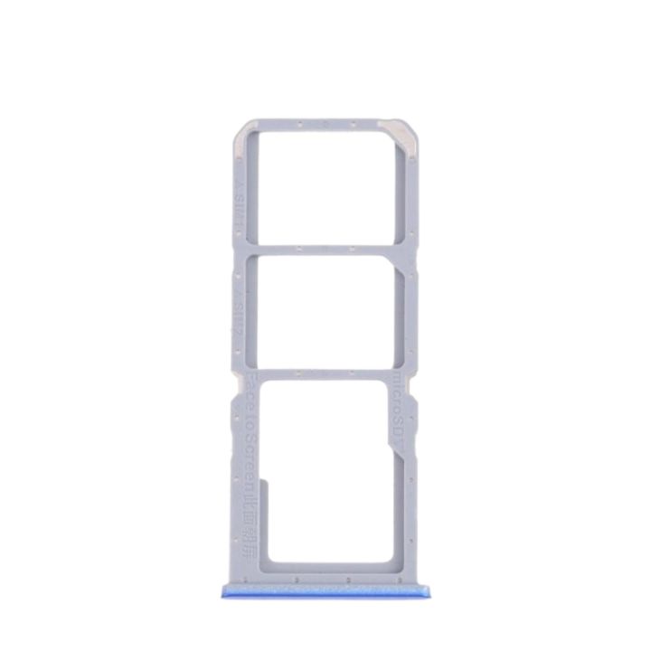 Oppo A54 Dual SIM Tray Sim Jacket Sim Slot Sim Door For Oppo A54 _ Blue