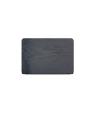 Universal Laptop Back Skin Wooden Texture - Black. 