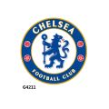 Football club logo stickers Arsenal sticker on car stickers and Juventus decals rear window Chelsea Car Styling. 