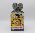 MINIONS GOODY BOX ( PACK OF 10 MINIONS THEME FAVOR BOX ). 