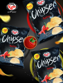 Pak Kashmir Chipser Crispy Potato Snacks – Herbs & Yogurt, Spicy, Salted & Ketchup Flavours | Fresh, Crunchy & Delicious Family Snack. 