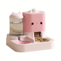 Pet Automatic Food & Water Dispenser - For Long Term Supply for Cats & Dogs. 