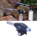 915 Outdoor Camping BBQ Flame Gas Torch Automatic Piezoel electricity Ignite Soldering Welding. 