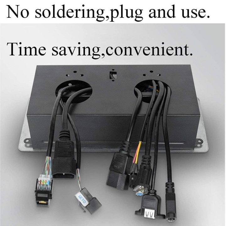 Technology%20Box,%20Conference%20Table%20Connectivity%20Hydraulic%20Pop%20Up%20Box%20Power%20Center%20with%20Wires%20-%20Image%203