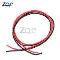 1set 14 AWG Gauge Wire Flexible Silicone Stranded Copper Cables for RC Black 1M + Red 1M. 