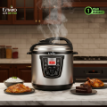 Enviro 6L Multifunctional Electric Cooker | 12-in-1 Rice & Multi Cooker (ERC-MF6800) | 1000W Fast Cooking, LED Display, Eco-Friendly & Energy Saving. 