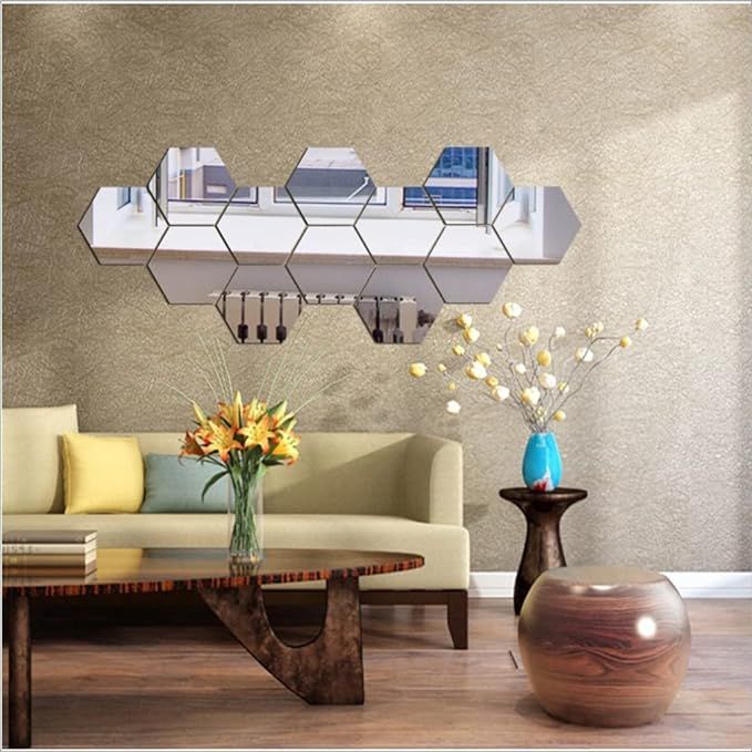 3D%20Mirror%20Wall%20Stickers%20Hexagon%20Shape%2080MM%20Size%20Self%20Adhesive%20Decorative%20Decals%20-%20Image%204
