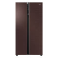 Haier 22 Cu Ft / Side by Side Digital Inverter / HRF-622ICG ( Twin Inverter Technology + Digital Control Panel + Turbo Fan + Longer Freshness + DEO freshness + Inverter Compressor +  Glass Doors ) Chocolate Colour / Refrigerator / 10 Years Warranty. 