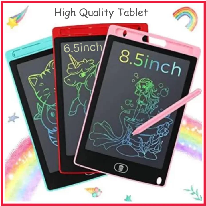LCD%20Writing%20Tablet%20For%20Kids%20%7C%206.5"%20%7C%208.5"%20Inch%20LCD%20Screen%20%7C%20Erasable%20Digital%20Drawing%20Pad%20%7C%20Best%20Gift%20For%20Children%20Educational%20Learning%20Toy%20-%20Image%202