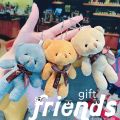Wholesale Mini Bear Soft Toy Bouquet Flower Plush Cute Bear Stuffed Toy ; Pemborong Anak Patung Balut Bunga 10~11cm ; 批发. 