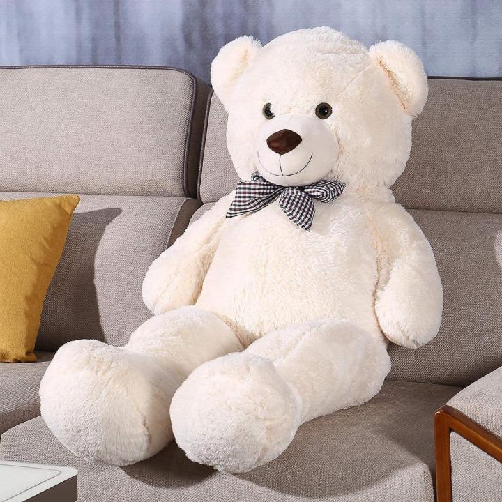 1ft ,1.5ft ,2ft ,3ft ,3.5ft Cute Teddy Bear for Girls - Off White Color - For Birthday/Anniversary/Valentine/Gift