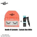 Christine Bundle Of Eyelashes And Eye lash Glue White-02. 