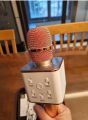 Bluetooth Mini Mic with Speaker. 