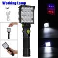 Conventional LED Portable Handheld Working Lamp With Magnet Base Bright Light Adjustable Head. 