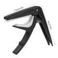Hard Plastic Capo Black colour (only capo). 