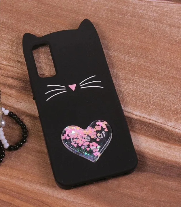 Vivo%20Y20%20Rubberised%20Cute%20Soft%20Love%20Cat%20Mobile%20Cover%20For%20Girls%20-%20Image%202