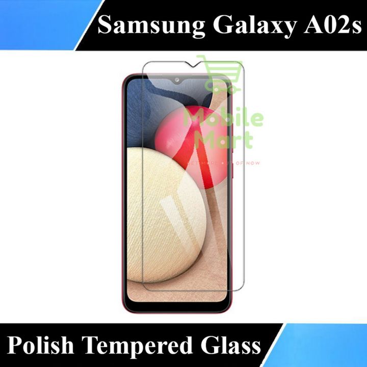 Samsung Galaxy A02s Tempered Glass Screen Protector Polish Glass For Samsung Galaxy A02s