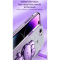 For Oppo F5 F7 Phone case Cute 3D Butterfly Rabbit Cosmetic Mirror Holder Square Soft TPU case. 