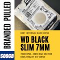 Western Digital Black (WD5000LPLX) 500GB 32MB Cache 7200RPM SATA 6.0Gb/s 2.5" Performance Laptop Hard Drive. 