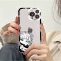Himiko toga black and white Phone Case for iPhone 11 12 13 Mini Pro Max 14 Pro Max Case shell. 