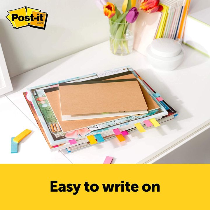 Post-it%20Page%20Marker.%20pack%20of%204%20pads%20200%20sheets,%203%20x%203%20in%20x%20(76%20x%2076%20mm).Flags%20Tabs%20Page%20Markers%20Small%20Sticky%20notes,%20for%20Temporary%20Marking%20and%20Noting%20In%20Books.%20Sticks%20securely%20removes%20cleanly.%204%20colors/pack%20-%20Image%202