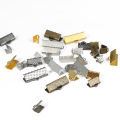 50pcs Cove Clasps Cord End Caps String Ribbon Leather Clip Necklace Bracelet Connector for Jewelry Making Supplies. 