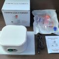 Portable Nebulizer Machine | Direct Interface Home Jet Nebulizer, Compressor Nebulizer & Personal Steam Inhaler for Adults & Kids, Reliable Atomization Therapy Device, AC-Powered with Reusable Kits for Effective Respiratory Care at Home & On-the-Go. 