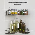 Bathroom Rack Organizer | Shower Storage Rack| Bathroom Shelf Corner Wall.. 