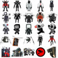50PCS Skibidi Toilet Funny Cartoon Stickers Game Decals DIY Phone Notebook Laptop Vinyl Waterproof Sticker DIY Toys Gifts. 