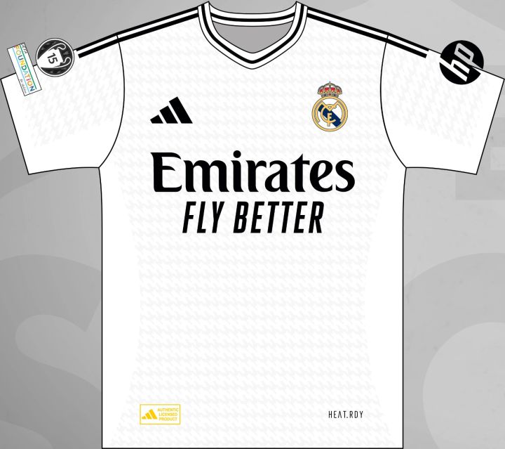 Real Madrid home kit 2024-25 - New latest kit - football jersey