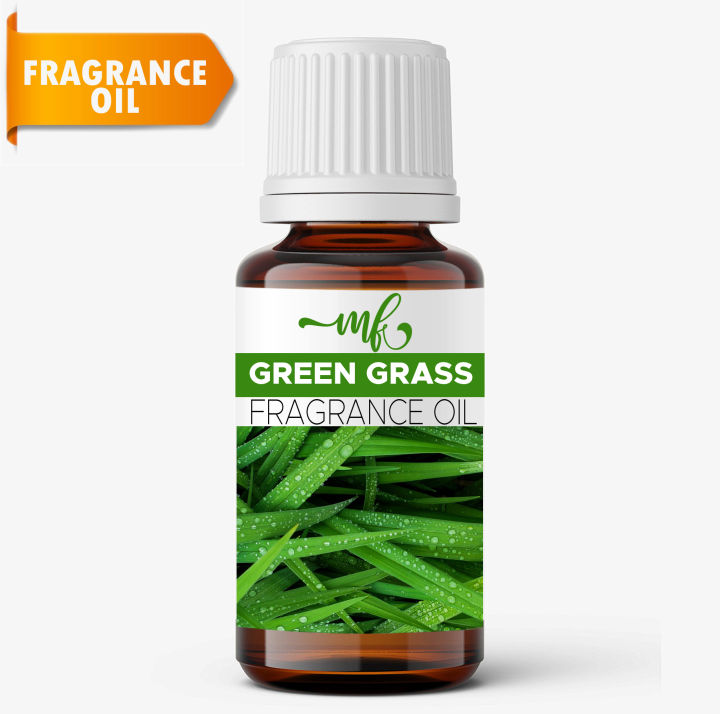 Moonflower's Green Grass Fragrance Oil - Scented Oil for Candles, Aromatherapy, Perfumes, Crafting, Cosmetics & DIY