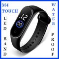 LED Smart Digital Touch Screen display Plastic Belt Wrist Watch for unisex. 
