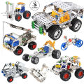 Alloy Mechanics New Special Edition Building Blocks Construction Set - 30 Models Mechanics Tool Vehicles Metal Building Set - 242 Pieces Silver Mechano Building Blocks - Multicolor. 