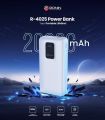 RONIN R-4025 Power Bank 20000 mAh, Branded Power bank, Awesome Build Quality, 1 Year Brand Warranty. 