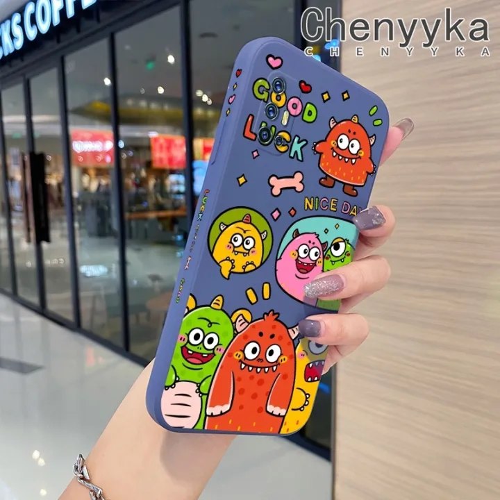 chenyyka%20For%20vivo%20V19(Indonesia)%20V19%20Neo%20Case%20Cartoon%20Cute%20Monster%20Pattern%20Creative%20Thin%20New%20Design%20Phone%20Case%20Square%20Edge%20Protection%20Softcase%20Silicone%20Casing%20Cover%20Shockproof%20Cases%20-%20Image%207