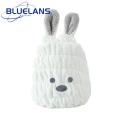 Kids Hair Towel Wrap Comfortable Lovely Rabbit Wipe Head Towel Bathing Drying Hair Hat. 