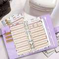 24 Expense Budget Sheets, Money Organizer for A6 Budget Binder -for Cash & LEDger Book, for Wallet, Budget Planner. 
