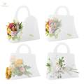 Transparent Flower Gift Florist Packing Bag with Handle Fashion Gift Case Portable. 