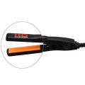 MHU Premium Quality Professional Travel Mini Flat Iron Tourmaline Ceramic Hair Straightener - Salon-Quality Styling, with 180C Salon Temp, 1.8M Cable, UK Plug - The Ultimate Portable MHD-082 Powerhouse! Lightweight 0.5 x 6 Inch (Black). 