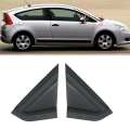 1 Pair Car Front Window Triangle Panel Triangular Decorative Panel 9647011377 96470112777 Automotive Supplies Black for C4 04-10. 