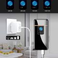 Usb Rechargeable Touch Sensor Lighter With Usb Rechargeable Cable Portable Lighter Ultra-thin Fingerprint Touch Sensor Lighter Rechargeable USB Charging Lighter Amazing Durable Lighter. 