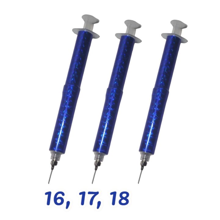 Mehndi Injection Pen Pack of 3, Create Amazing Henna Designs by Henna Applicator Pen